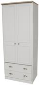 Heritage Grey 3ft Two Drawer Robe image