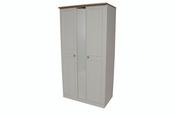 Heritage Grey 3ft Robe Centre Mirror image