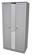 Grey Ash 3ft Robe Centre Mirror image