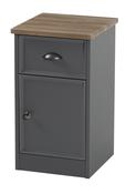 Heritage Door Locker - Charcoal | Grey | White image