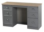 Heritage Kneehole - Charcoal | Grey | White image