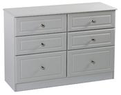 Grey Ash 6 Drawer Mid Chest image