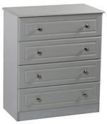 Grey Ash 4 Drawer Chest image