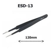 Anti Static Straight Tweezers ESD-13