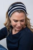 Lily &amp; Me | Jersey multiband daisy Navy/ Ecru
