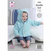Double Knit  Baby pattern up to 4 years 41-66cm 16-26 inches King Cole 5256