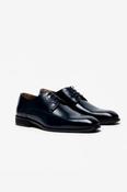 Navy Leather Shoe | Thomas | Benetti