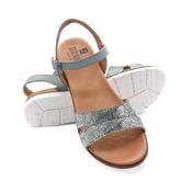 Women's leather sandals, comfortable and non-slip sole: Aria / 36