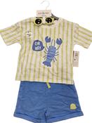 Boys short set with Sunglasses