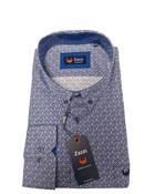 Mans Shirts | Geometric pattern | Button down collar image
