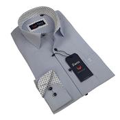 Mans Shirt | Fine Bengal Stripe | Blue | Zazzi