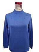 Castle of Ireland | Turtle Neck jumper with diamante| Hyacinth| image