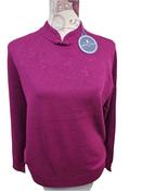 Castle of Ireland | Ladies Mandarin collar jumper | Fandango | image