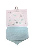 Bib &amp; Hat Set | Watch Me Grow| Mint Green