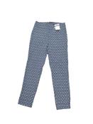 Pinns Buttercup Ankle grazer with back split | 302CT| Navy &amp; White Diamond image
