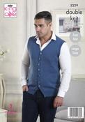 DK Knitting pattern 86/91-127/132cm 34-36-50/52 Inch King cole 5229 image