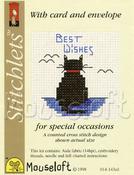 Cross stitch complete card kits with envelope - 18 different designs for all occasions image