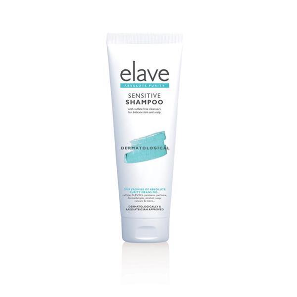 Elave Sensitive Shampoo 250ml - Sulfate Free, Dermatological, Paediatrician Approved