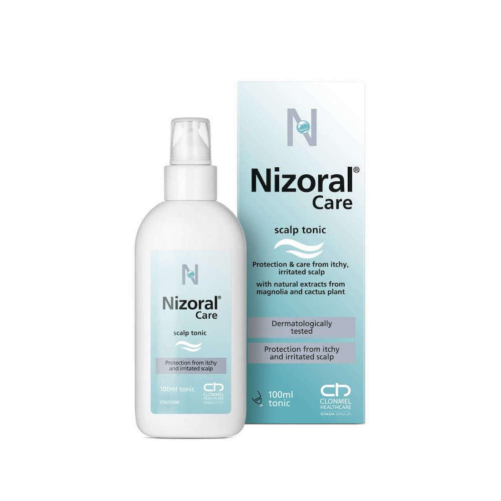 Nizoral Care Scalp Tonic 100ml - Soothes, moisturizes, protects from itchy and irritated scalp, cooling effect, Dermatologically tested