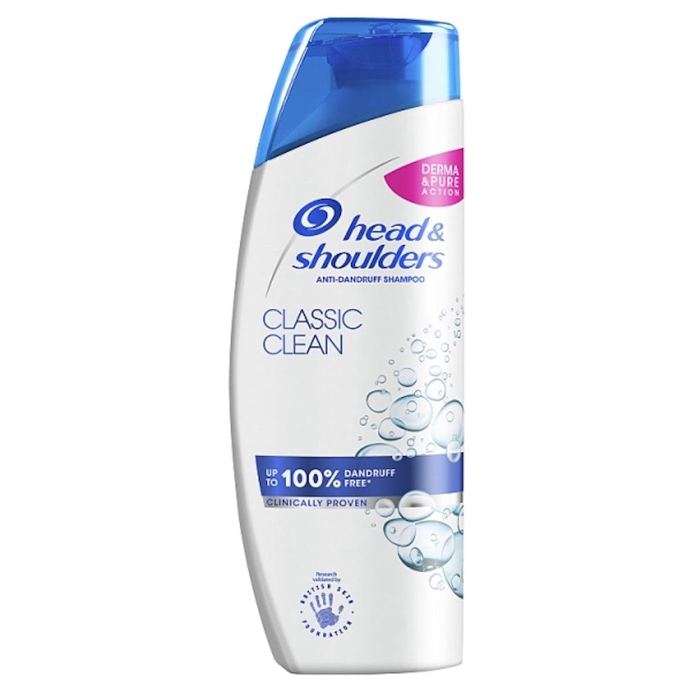 Head & Shoulders Classic Clean Shampoo 250ml - Anti-Dandruff, DERMA & PURE FORMULA