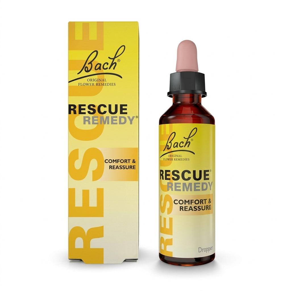 Rescue Remedy 10ml Dropper - Bach Original Flower Remedies for Comfort & Reassurance