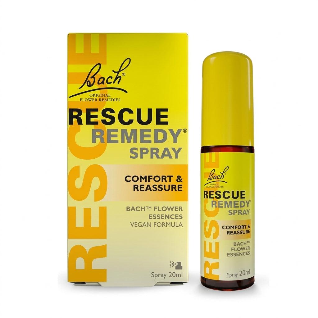 Bach RESCUE REMEDY SPRAY 20ml Comfort & Reassure for Stress Relief