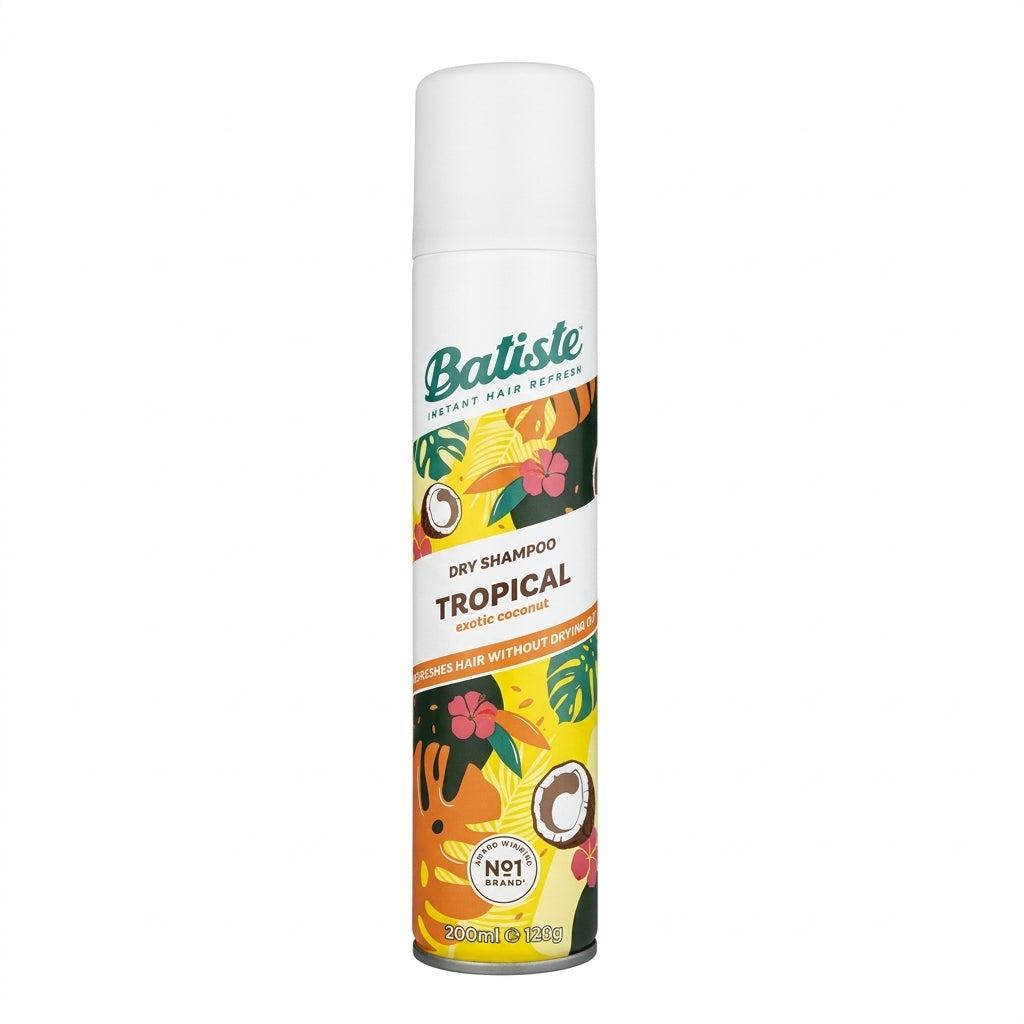 Batiste Dry Shampoo Tropical 200ml Coconut & Exotic Scent