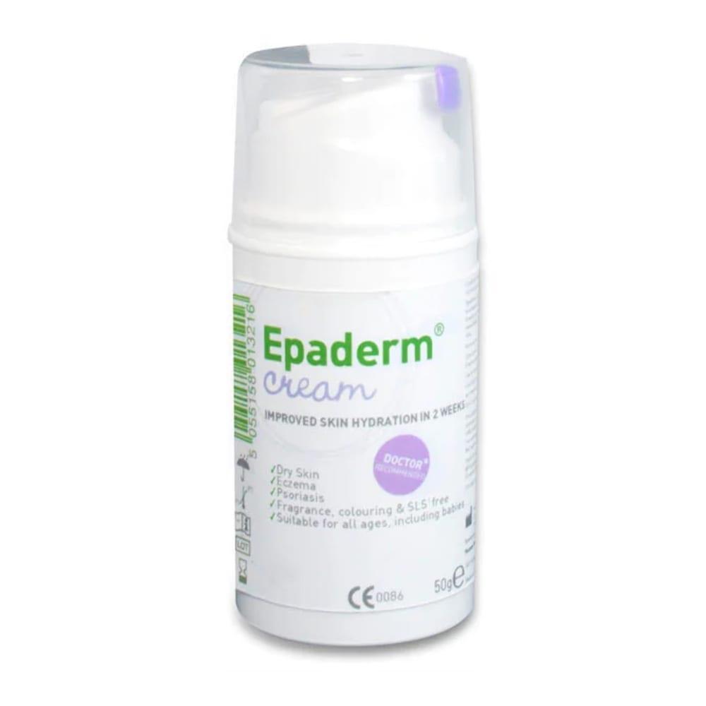 Epaderm Cream 50g Dry Skin Hydration Non-Greasy Doctor Recommended Suitable for all ages