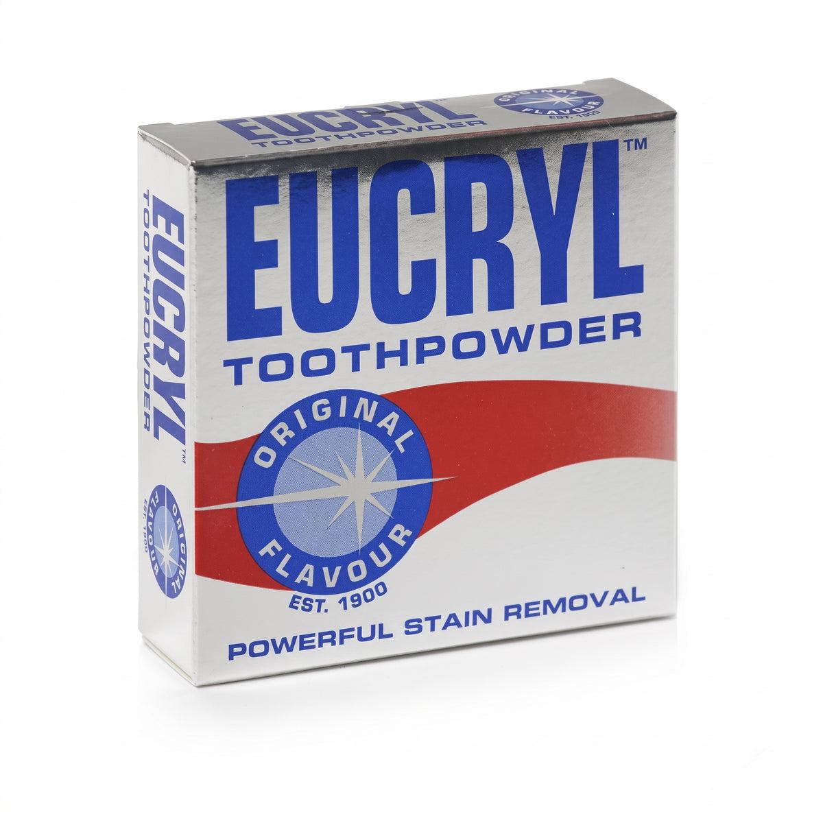 Eucryl Toothpowder Original Flavor - Powerful Stain Removal