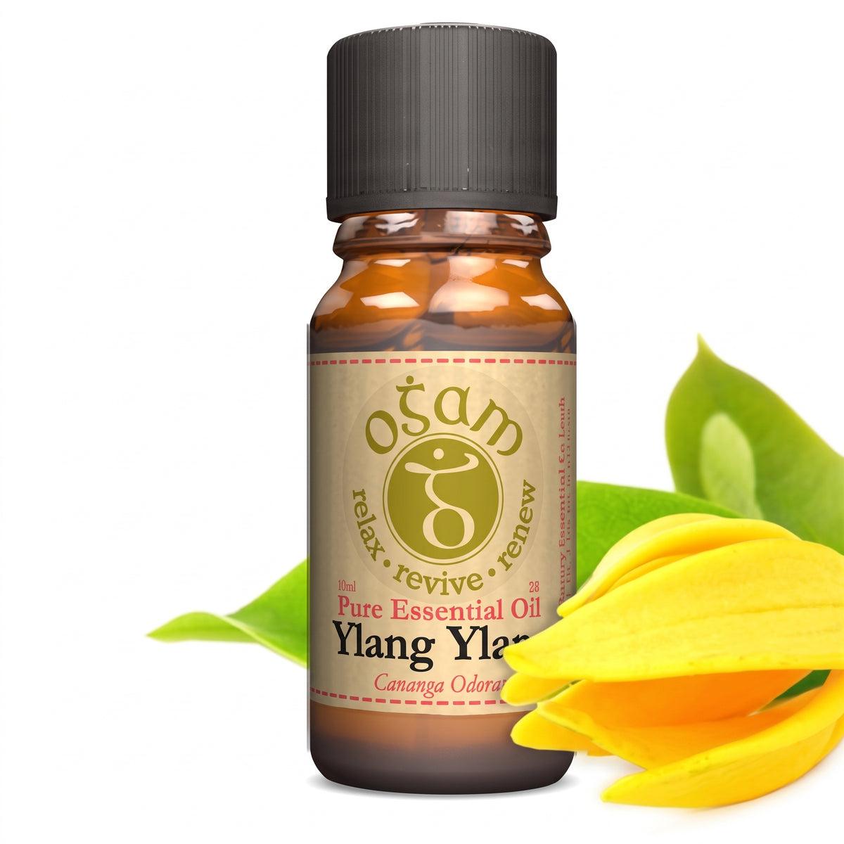 Ogam Ylang Ylang Essential Oil 10ml - Uplifting, Restorative, relax, revive, renew, flower