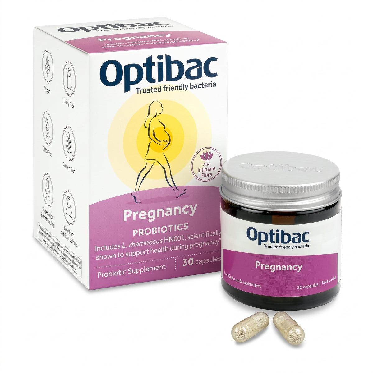 Optibac Pregnancy Probiotics 30 Capsules - Supports Immune & Vaginal Health
