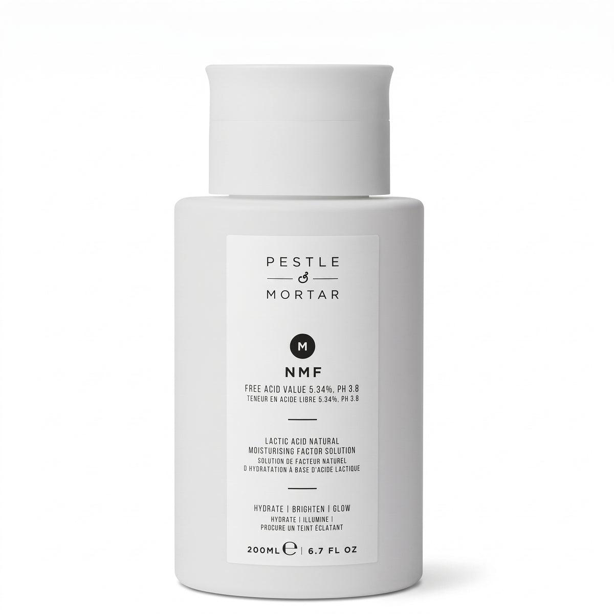 Pestle & Mortar NMF Toner 200ml Lactic Acid Hydrate Brighten Glow