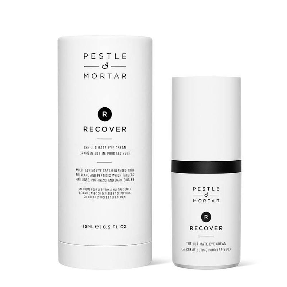 Pestle & Mortar Recover Eye Cream 15ml - Reduces fine lines, puffiness and dark circles