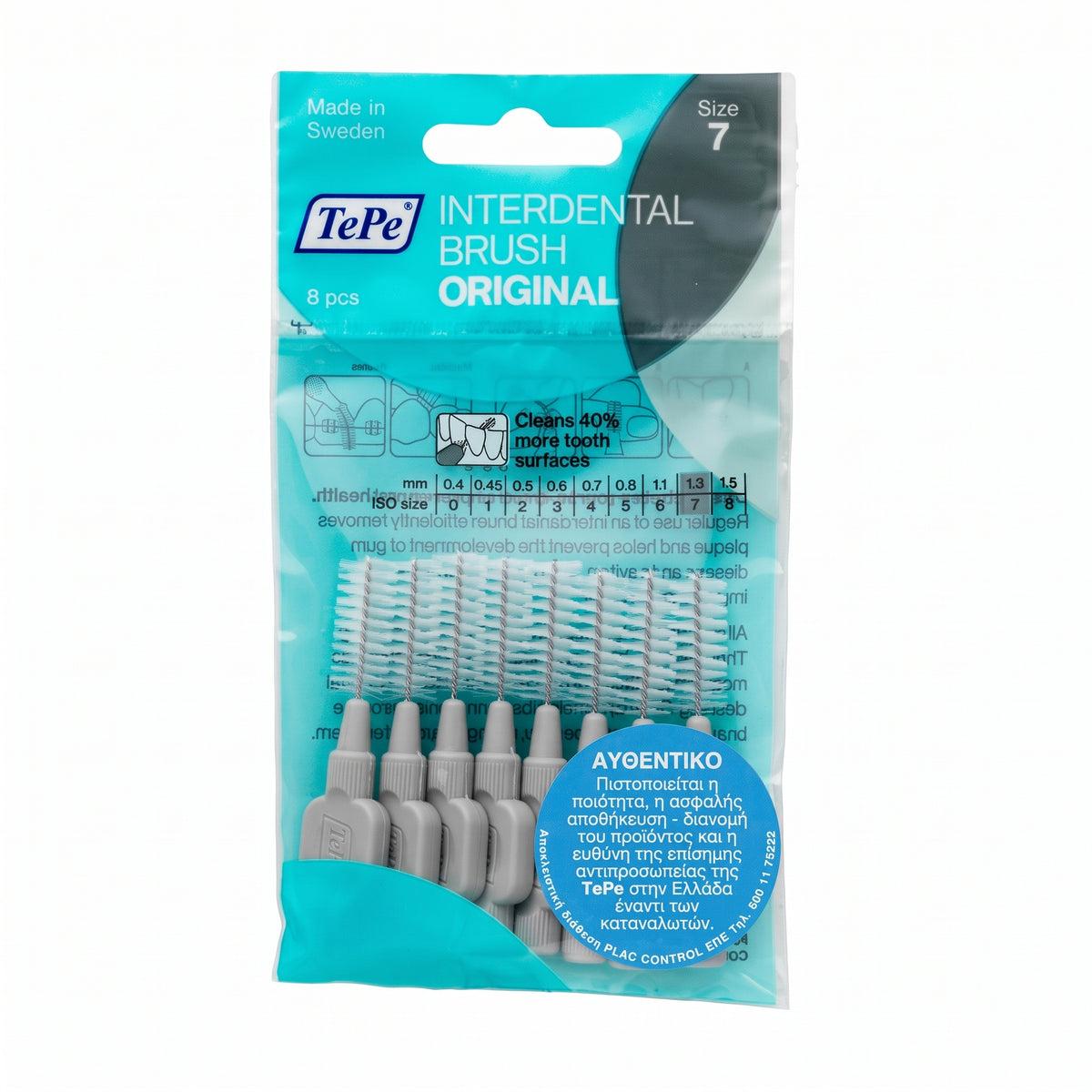 TePe Interdental Brush Size 7 Original - Cleans 40% more tooth surfaces