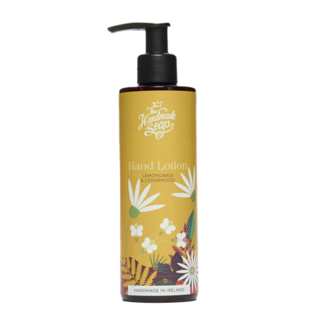 Hand Lotion Lemongrass & Cedarwood 250ml Handmade in Ireland