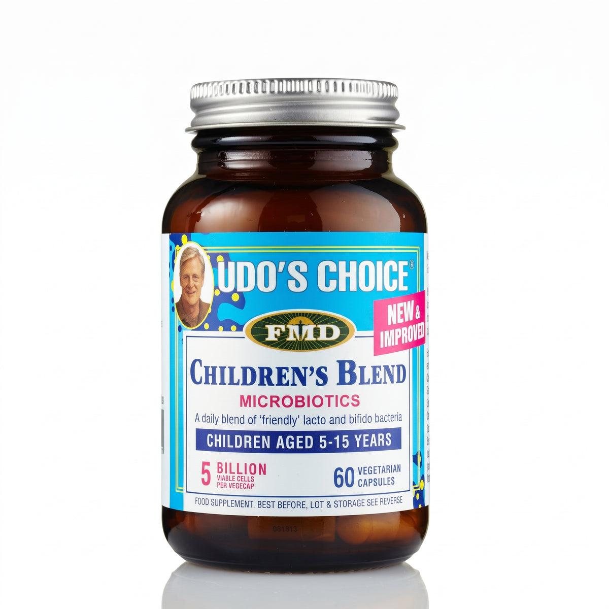 Udo's Choice Children's Blend Probiotics 5-15 Years 60 Capsules