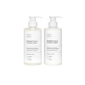 Pestle &amp; Mortar Essentials Body Wash &amp; Body Cream 500Ml Bundle 