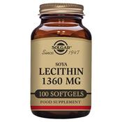 Solgar Soya Lecithin 1360Mg 100 Softgels