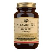 Solgar Vitamin D3 4000Iu 60 Vegetable Capsules image
