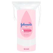 J&amp;J Cotton Pads 50Pk