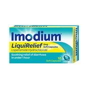 Imodium Liquigels 12Pk