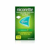 Nicorette Freshmint 4Mg 105Pk