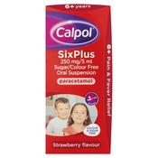 Calpol 6+ Sf 60Ml S/Berry Susp