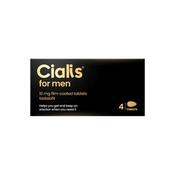 Cialis For Men Tadalafil Tablets 4Pk image