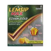 Lemsip Max Cough Cold Sachets 5Pk