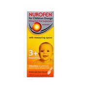 Nurofen Child Oral Susp 3+ Orange W/ Spoon 100Ml