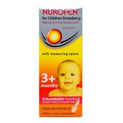 Nurofen Child Strawberry Oral Suspension W/Spoon 200Ml