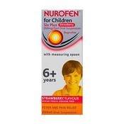 Nurofen Child 6+ 200Ml Spn Strawberry
