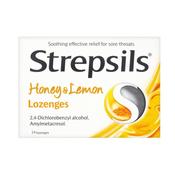 Strepsils Honey &amp; Lemon Lozenge 36Pk