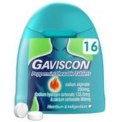 Gaviscon Handy Pack Peppermint 16Pk